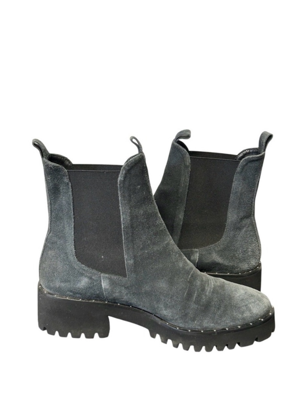 Freda Salvador Brooke Grey
Suede Lug Sole Chelsea Boots
Water Resistant Size 7